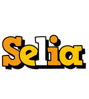 Selia cartoon logo