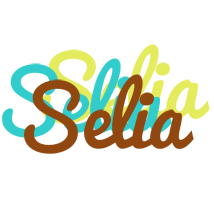 Selia cupcake logo