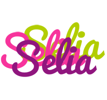 Selia flowers logo