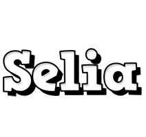 Selia snowing logo