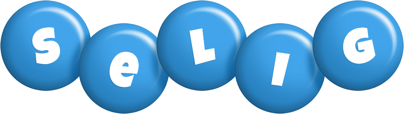 Selig candy-blue logo