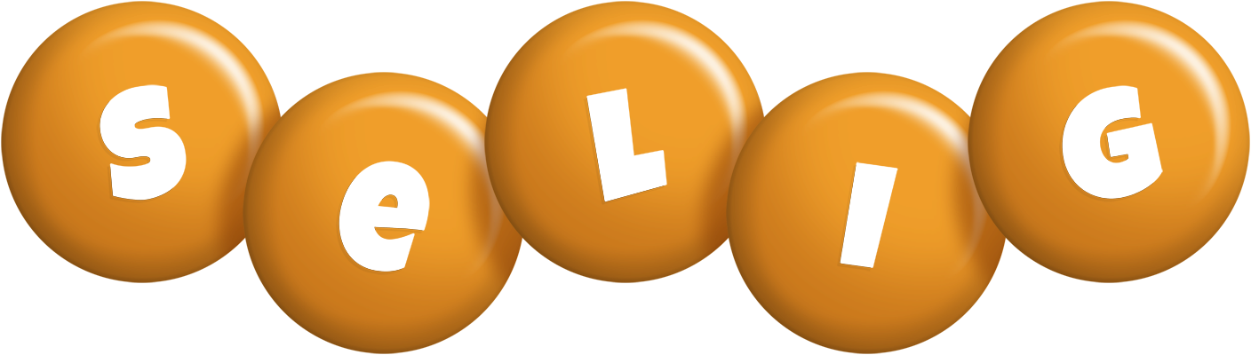 Selig candy-orange logo