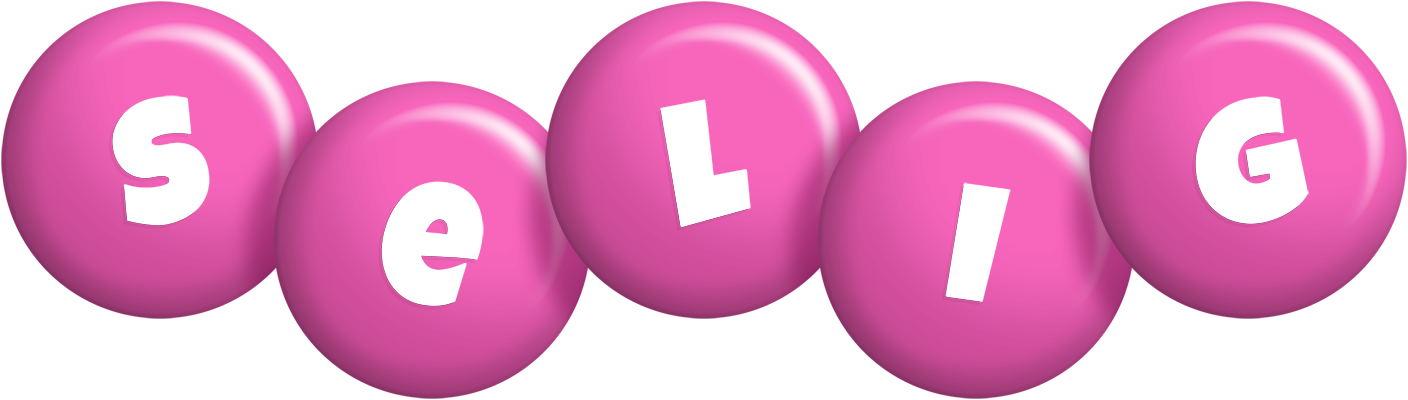 Selig candy-pink logo