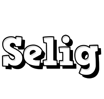 Selig snowing logo