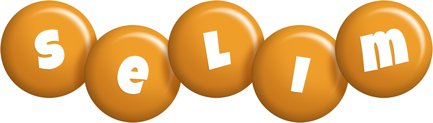 Selim candy-orange logo