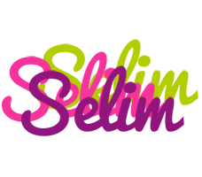 Selim flowers logo