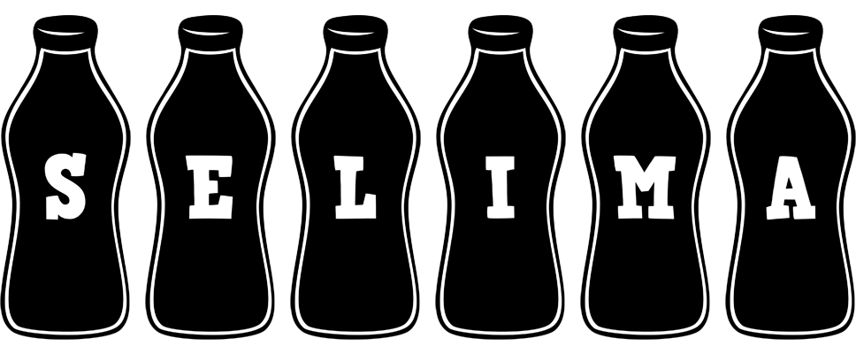 Selima bottle logo