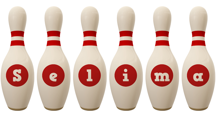 Selima bowling-pin logo