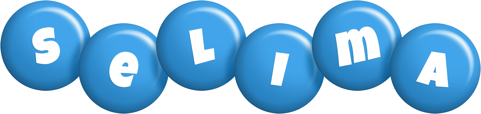 Selima candy-blue logo