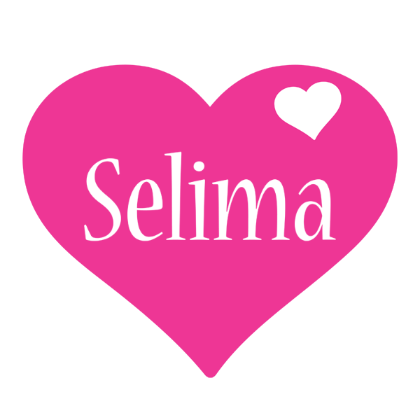 Selima love-heart logo