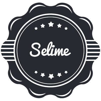 Selime badge logo
