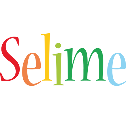 Selime birthday logo