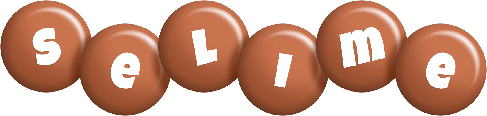 Selime candy-brown logo