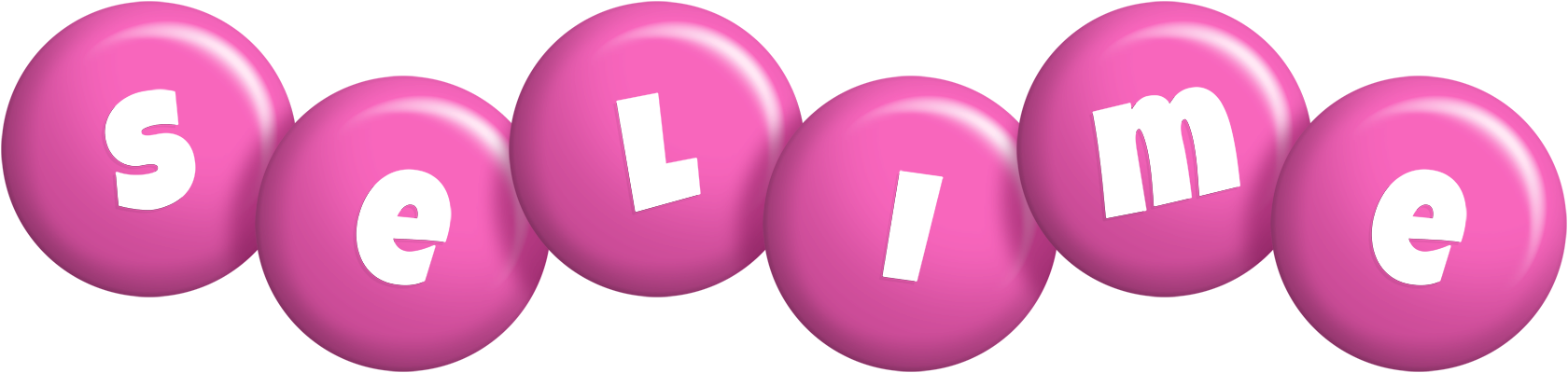 Selime candy-pink logo