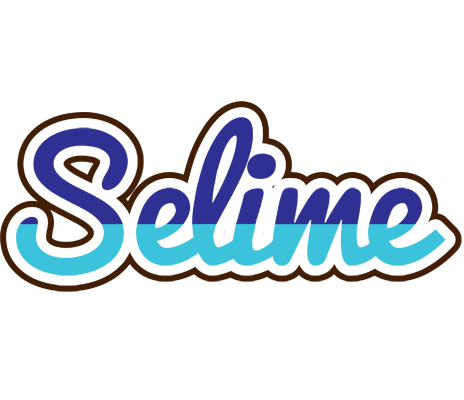 Selime raining logo