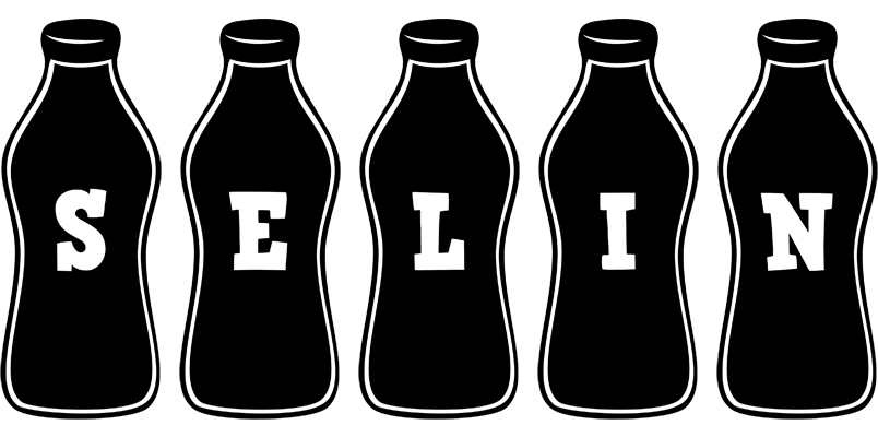 Selin bottle logo