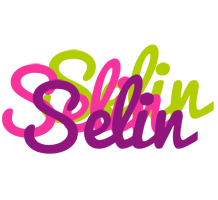 Selin flowers logo