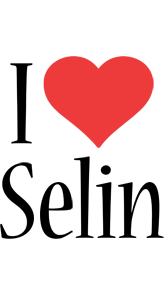 Selin i-love logo