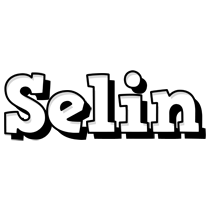 Selin snowing logo