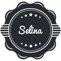 Selina badge logo
