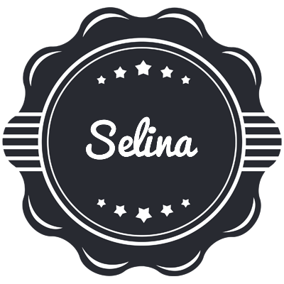 Selina badge logo