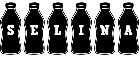 Selina bottle logo