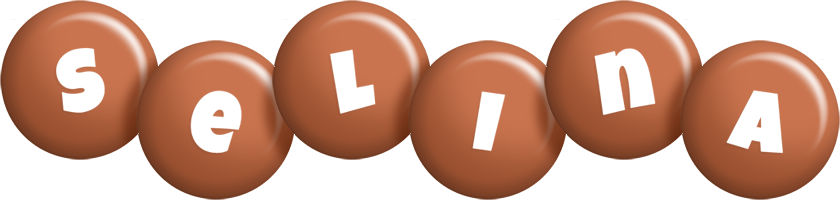 Selina candy-brown logo