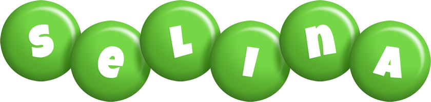 Selina candy-green logo