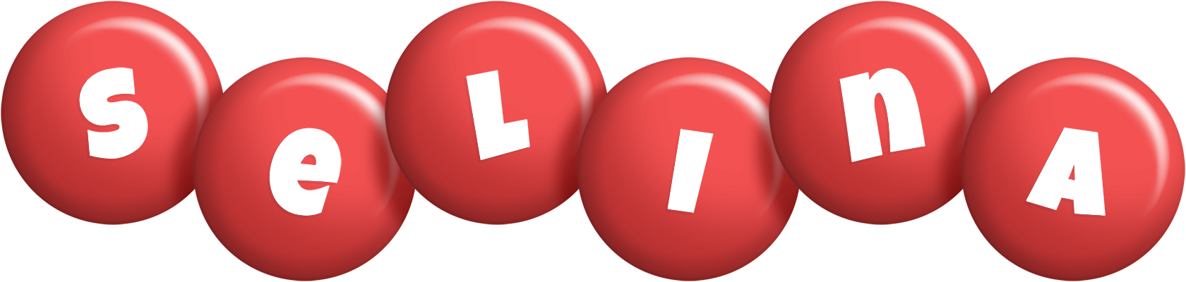 Selina candy-red logo