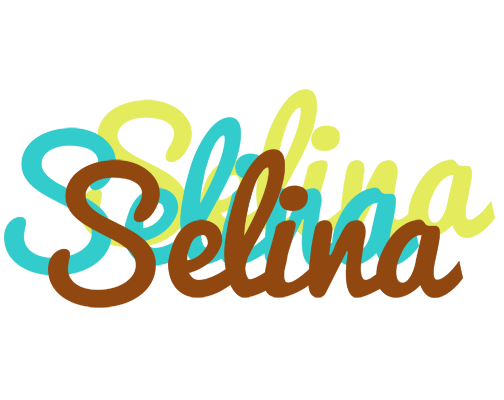 Selina cupcake logo