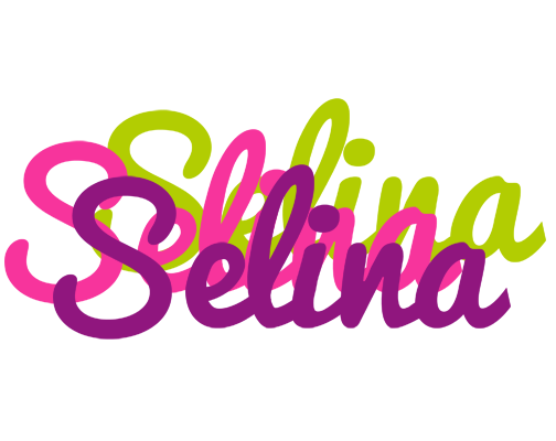 Selina flowers logo