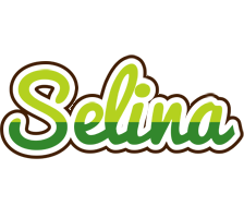 Selina golfing logo