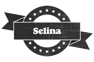 Selina grunge logo