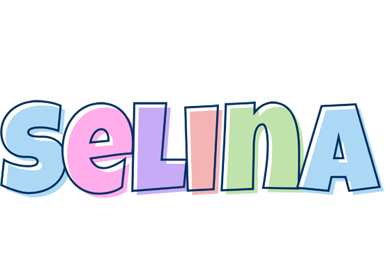 Selina pastel logo