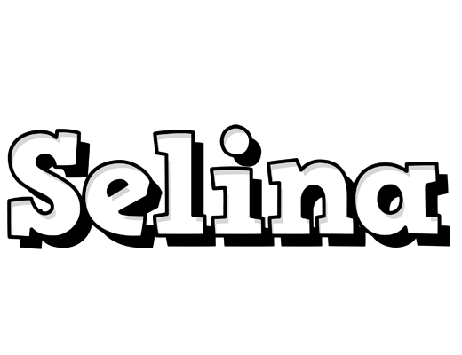 Selina snowing logo