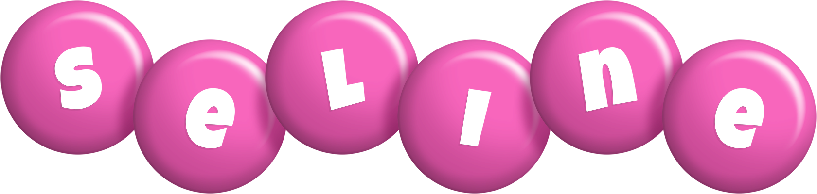 Seline candy-pink logo