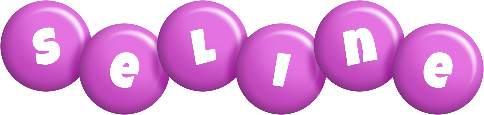 Seline candy-purple logo