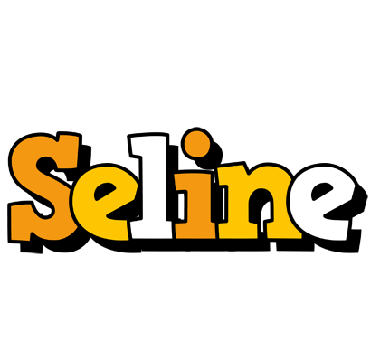 Seline cartoon logo