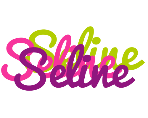 Seline flowers logo
