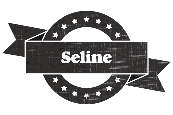 Seline grunge logo
