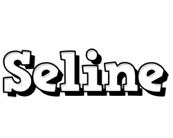 Seline snowing logo