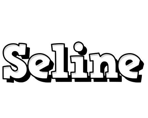 Seline snowing logo