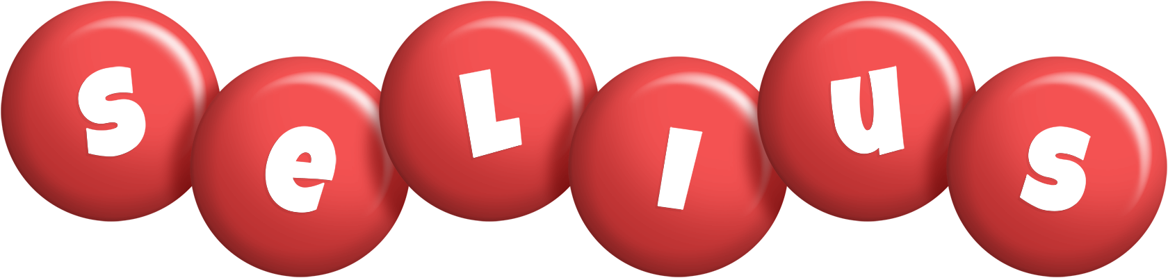 Selius candy-red logo