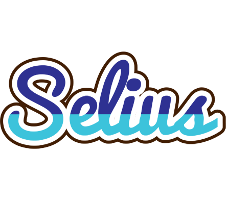 Selius raining logo