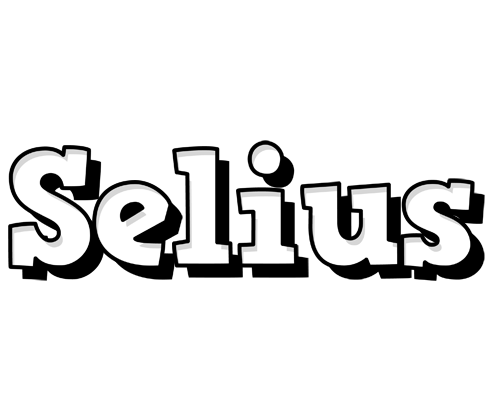 Selius snowing logo