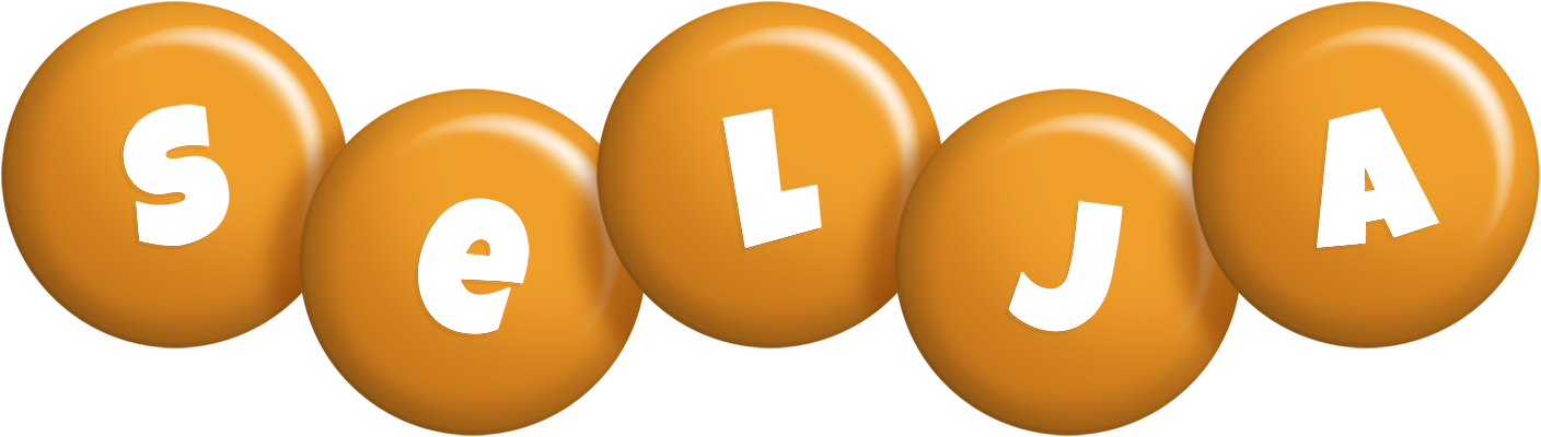 Selja candy-orange logo