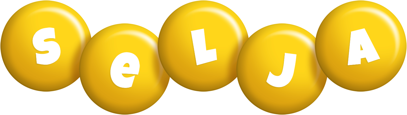 Selja candy-yellow logo