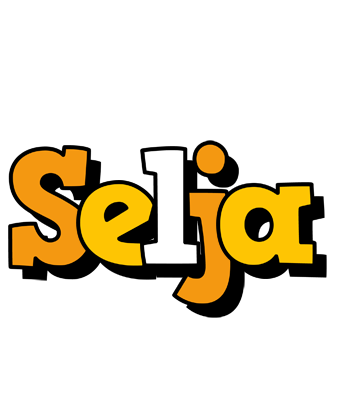 Selja cartoon logo