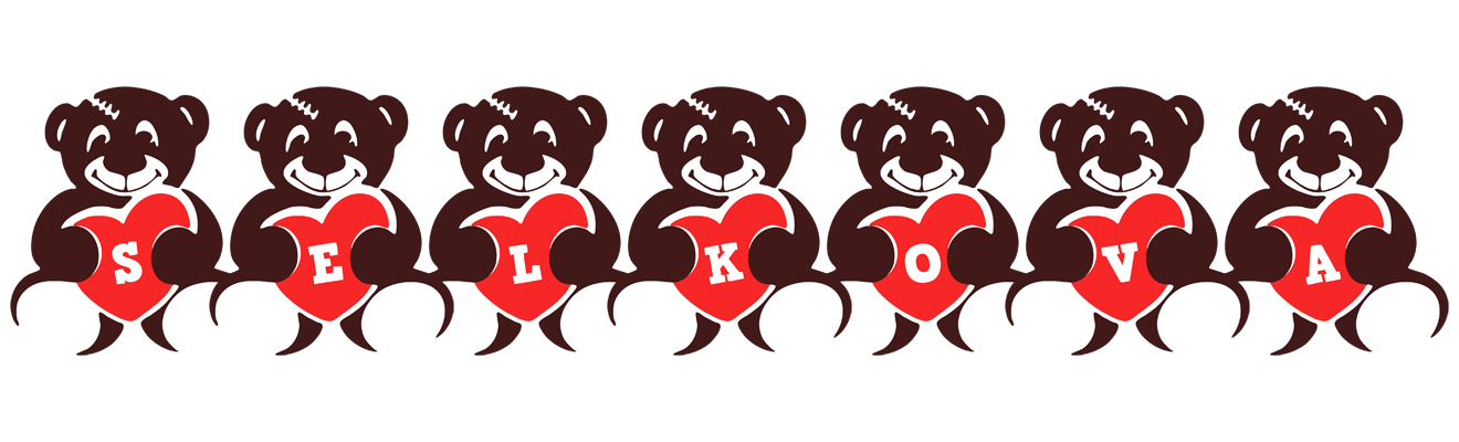 Selkova bear logo