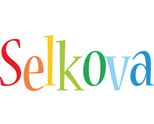 Selkova birthday logo